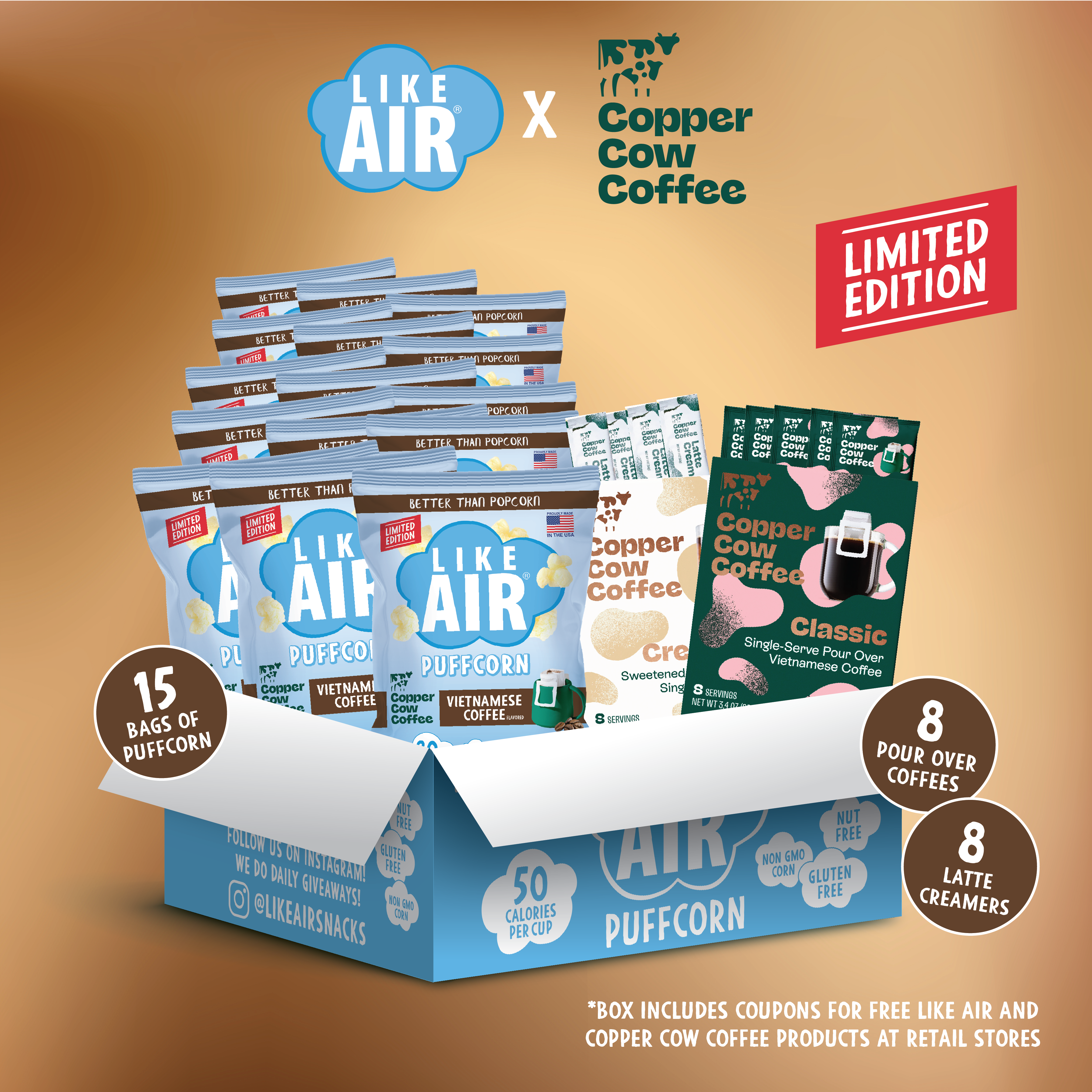Copper Cow Coffee x Like Air Vietnamese Coffee Limited Edition Flavor