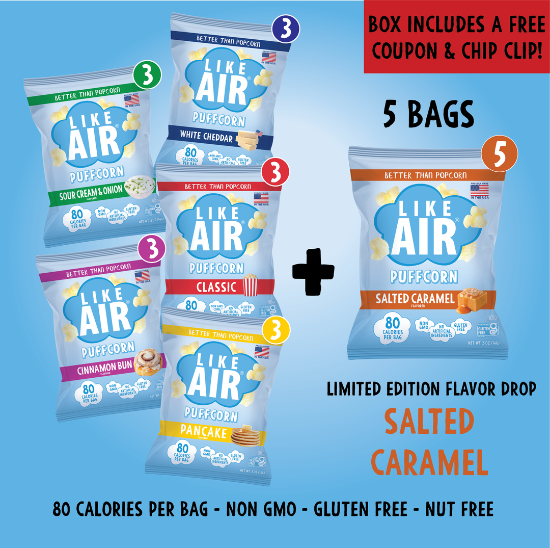 20ct Flavor Drop Variety Pack - Like Air Puffcorn