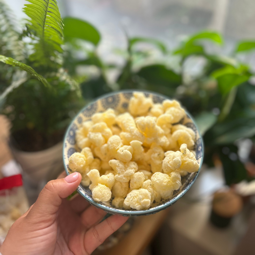 Sour Cream & Onion Puffcorn Single Serve  - 20 bags - Like Air Puffcorn