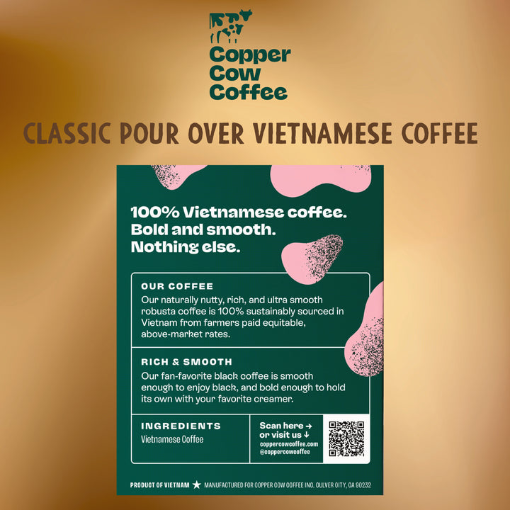 Copper Cow Coffee x Like Air Vietnamese Coffee Limited Edition Flavor Box