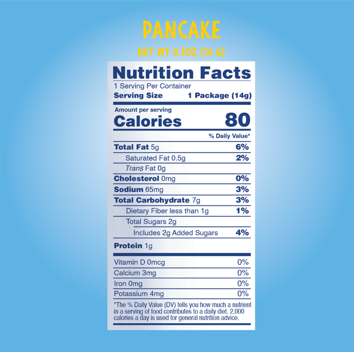 Pancake Puffcorn Single Serve  - 20 bags - Like Air Puffcorn