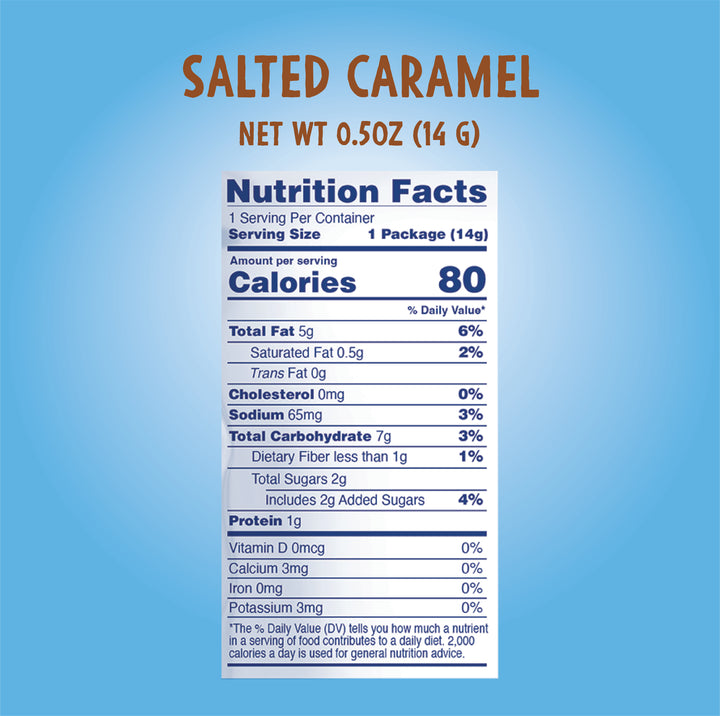 Salted Caramel Puffcorn Single Serve  - 6 bags - Like Air Puffcorn